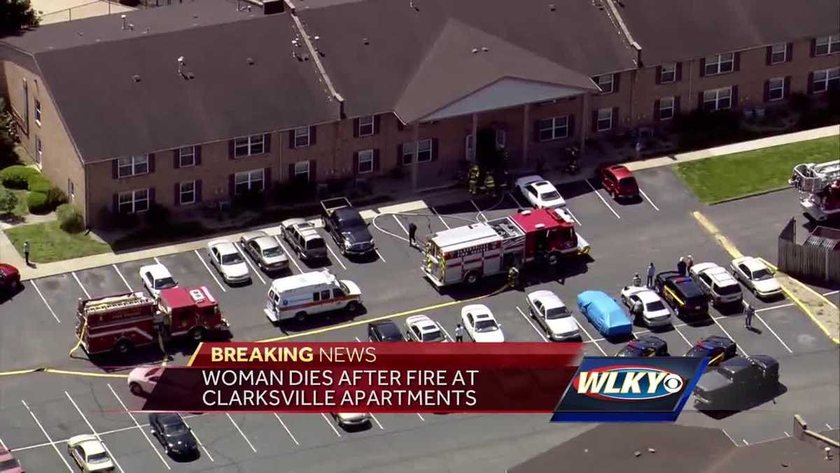 Woman dies after fire at Clarksville apartments