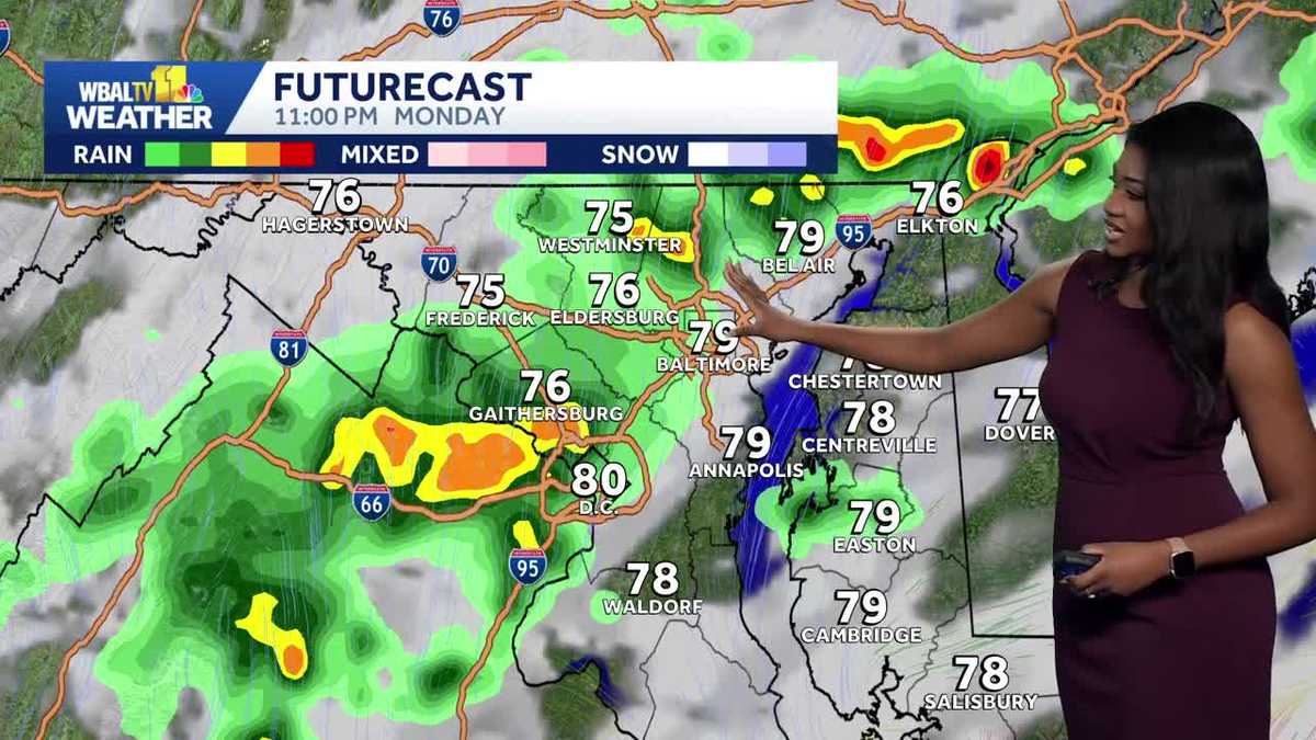 Much needed rain is coming to Maryland this week