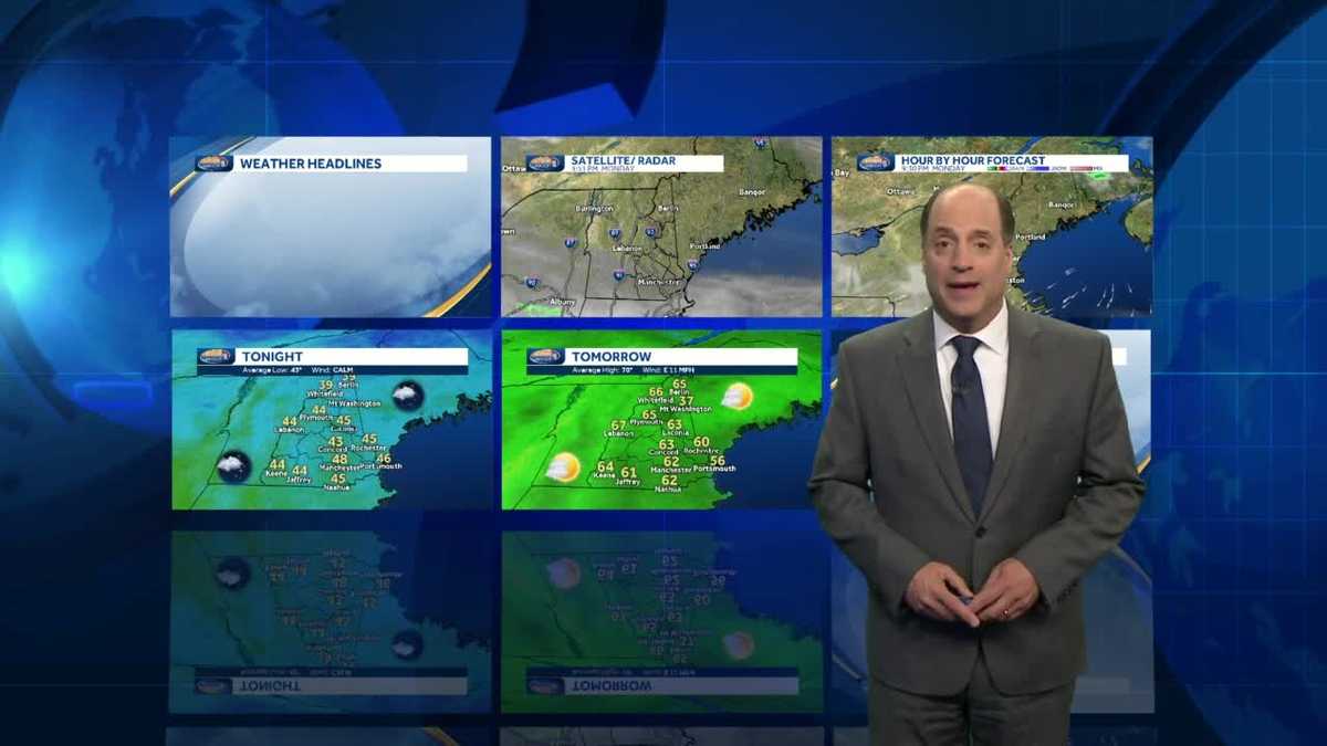 Watch: Sunny stretch for rest of week
