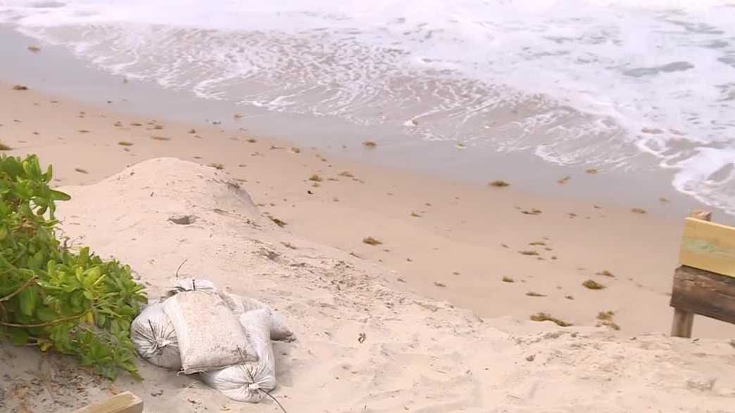 Palm Beach closes beach access points after major erosion