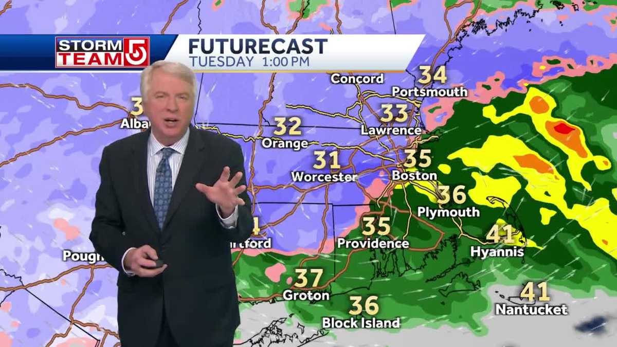 Video: Nor'easter to bring heavy snow, rain with strong winds