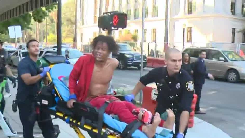 Police standoff peacefully ends in Downtown Sacramento