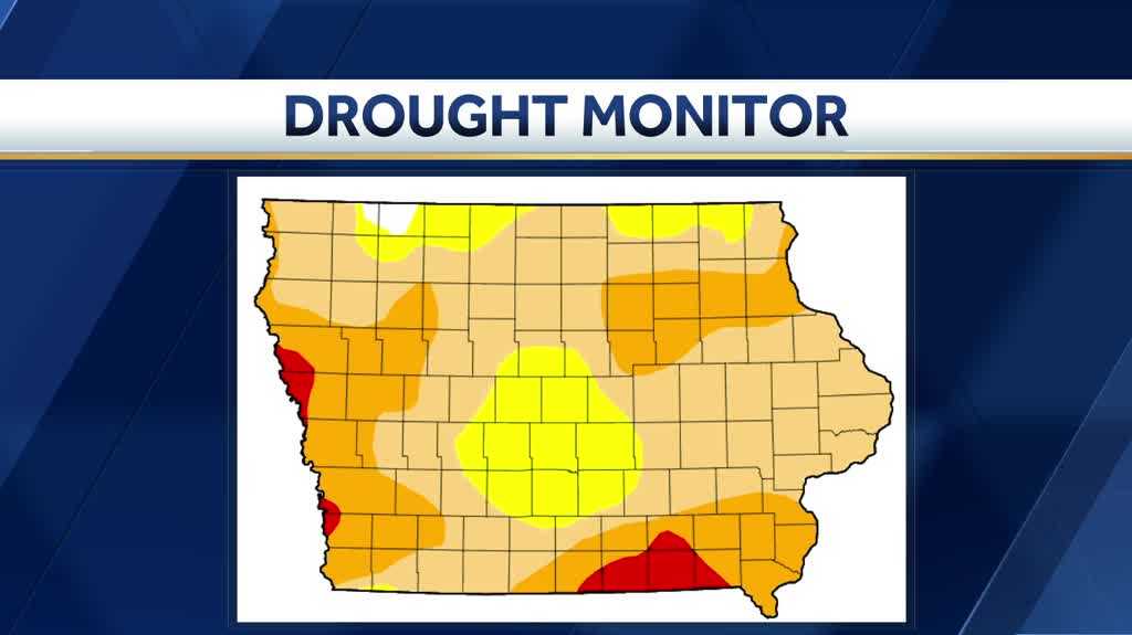 Most of central Iowa 'abnormally dry' as drought worsens - KCCI