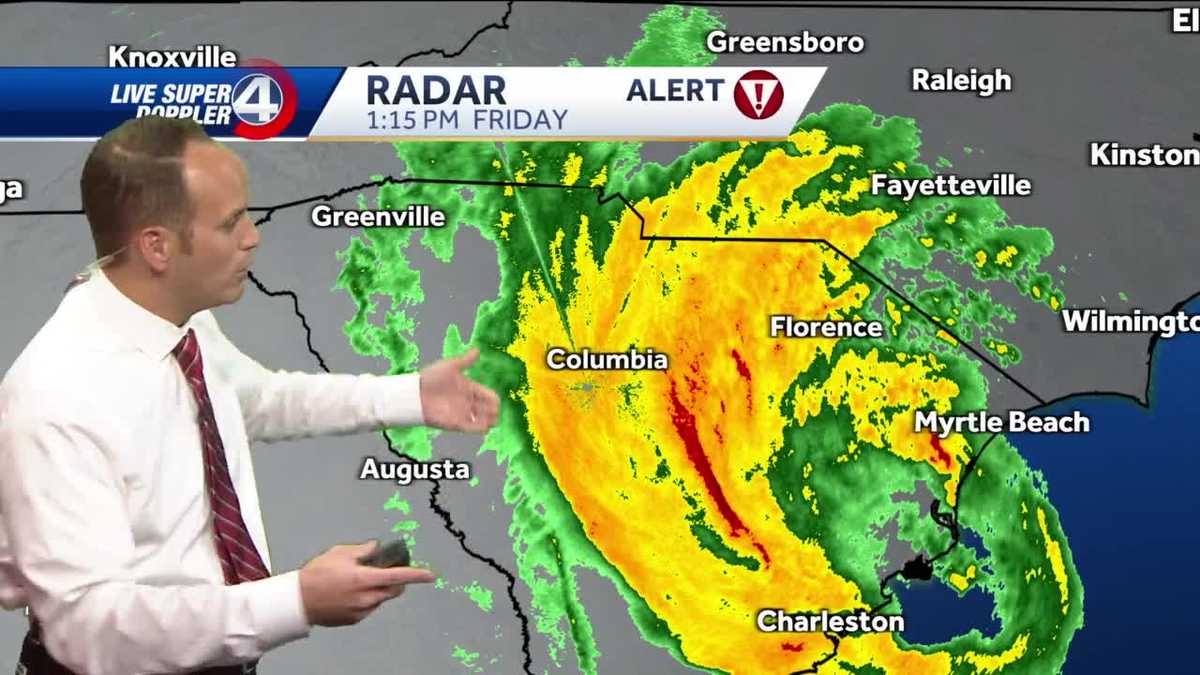 Hurricane Ian Makes Landfall In South Carolina 3334