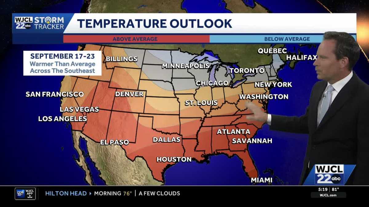 Rain chances, sticky humidity lingers for Southeast Georgia, Lowcountry