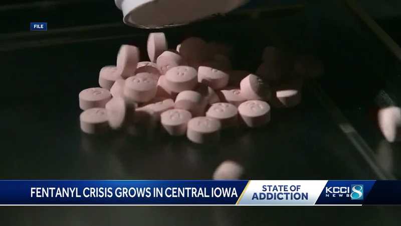 Five charged in Des Moines fentanyl bust