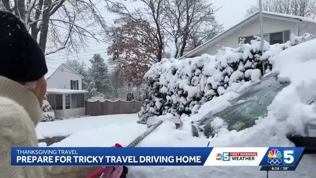 Lake-effect snow expected through Thanksgiving weekend could be challenging to travelers
