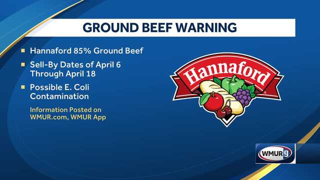 Recall issued for possible E. coli contamination in some ground beef products sold at select Hannaford locations - Vimarsana News