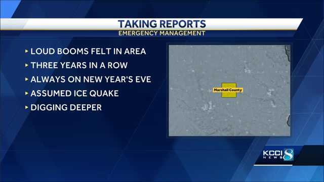 Marshall County Emergency Management taking reports of loud booms - Vimarsana News