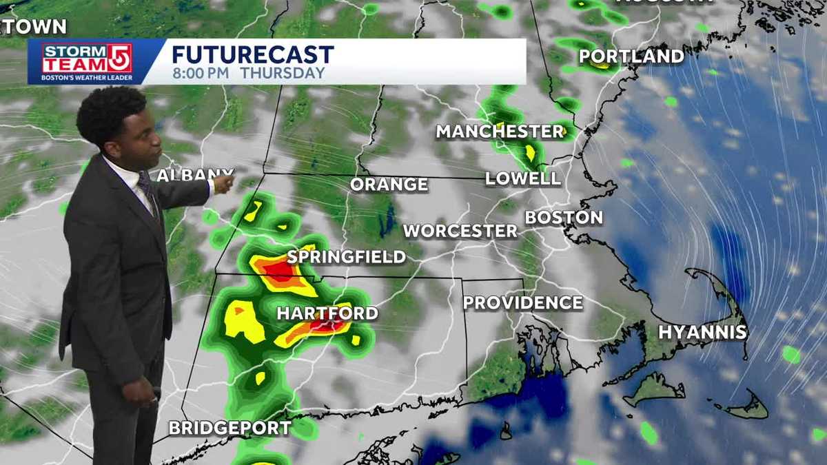Video: Thursday storms, cooler air returns next week
