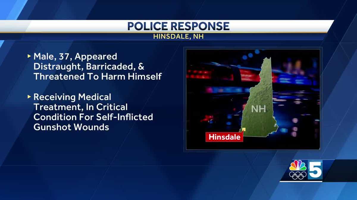 New Hampshire man in critical condition after suffering self-inflicted ...