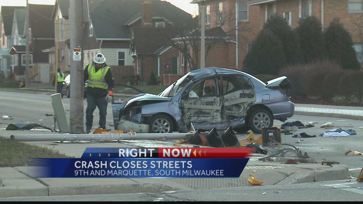 Crash in South Milwaukee