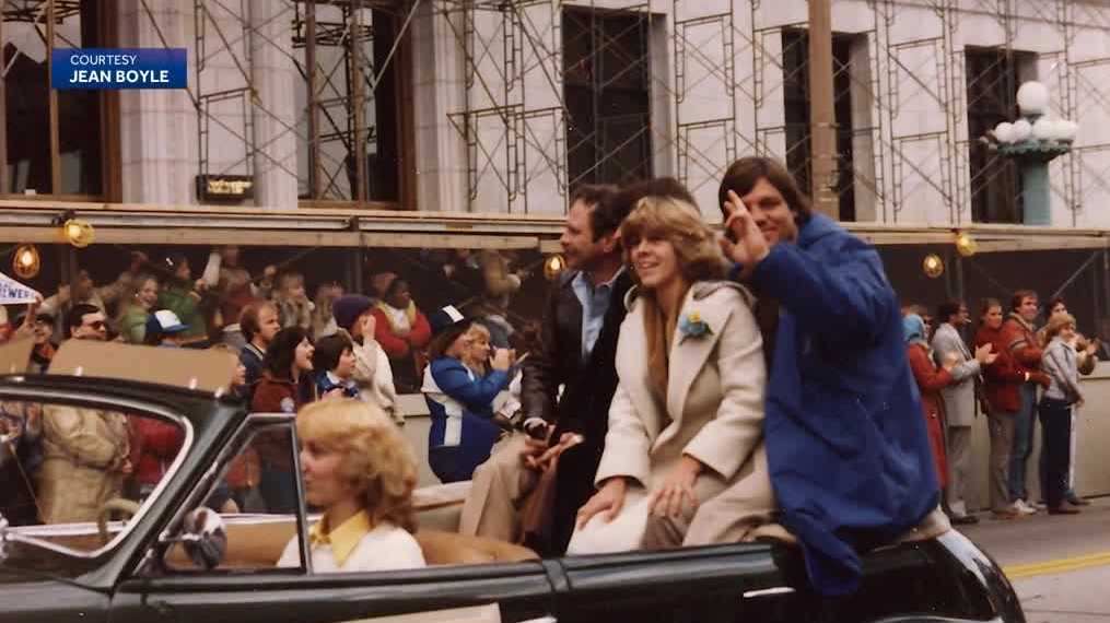 Former Milwaukee woman recalls driving Brewers players in 1982 parade
