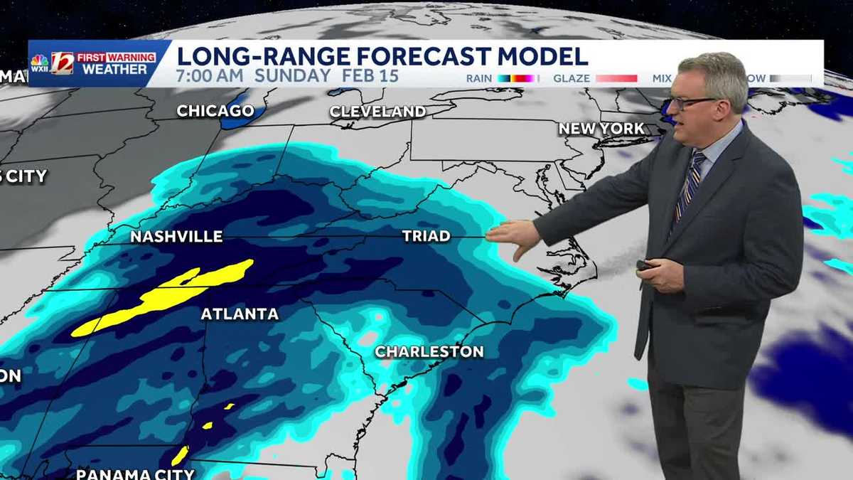 Few Triad showers possible on a mild Wednesday