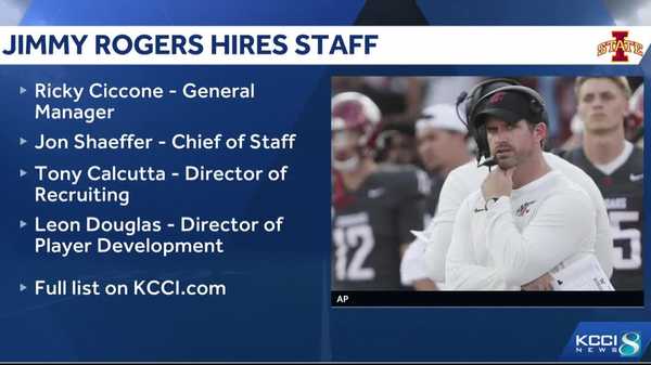 new isu football coach starts to build program with support staff