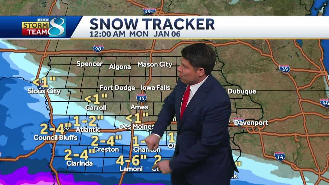 Another round of snow this weekend