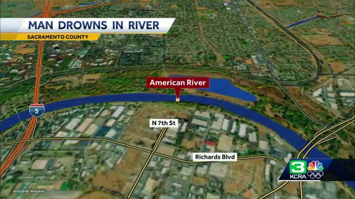 Sacramento Fire Department Man drowns in American River