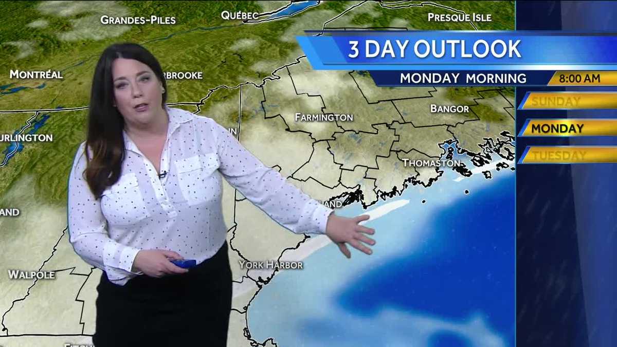 Sarah’s Saturday Evening Forecast