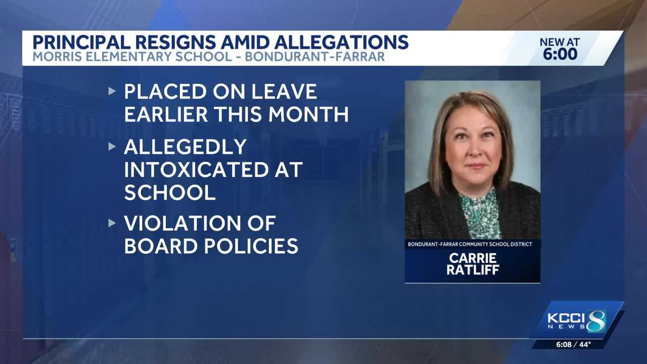 Bondurant-Farrar principal resigns after being found intoxicated on school property, superintendent says