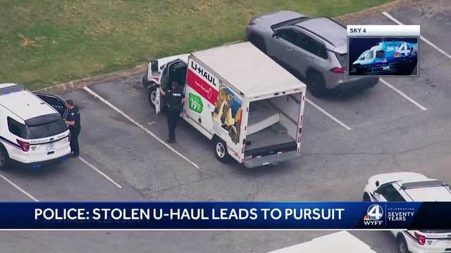 Greenville: Stolen U-Haul leads to police pursuit - Vimarsana News