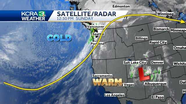Mild with a few clouds the next few days in Northern California