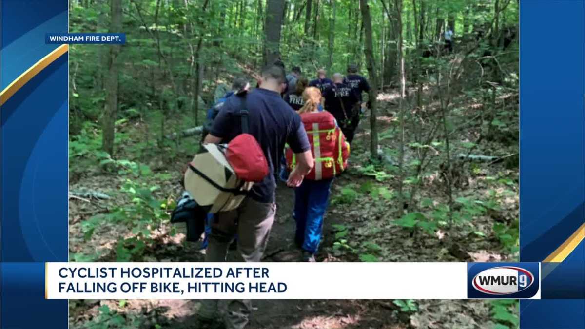 Man injures head in mountain bike accident in NH, officials say