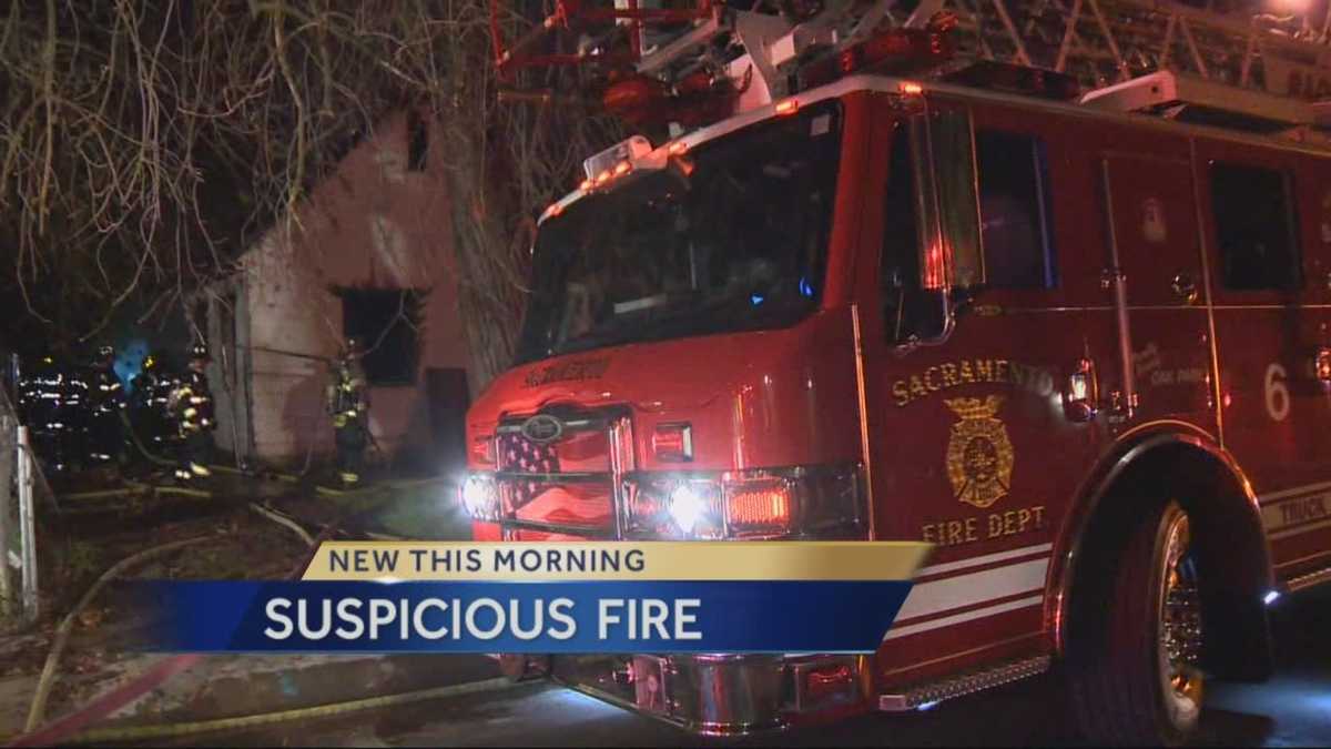 Early morning house fire in Sacramento
