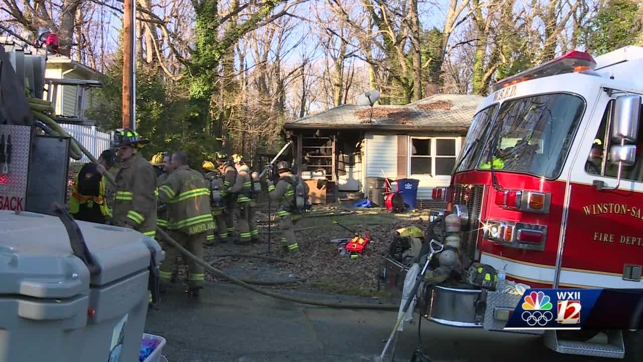 'Heavy Smoke And Fire Showing': Triad Crews Put Out House Fire