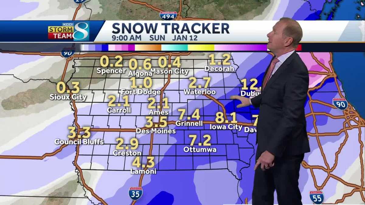 Multiple chances for snow starting Friday