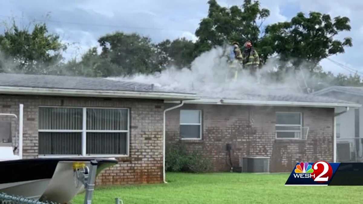 Edgewater home destroyed by fire sparked by lightning