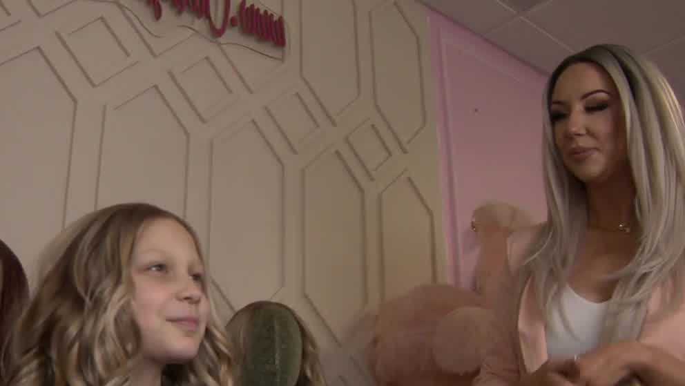 Wig sale helps 9-year-old Escalon girl receiving bone cancer treatment