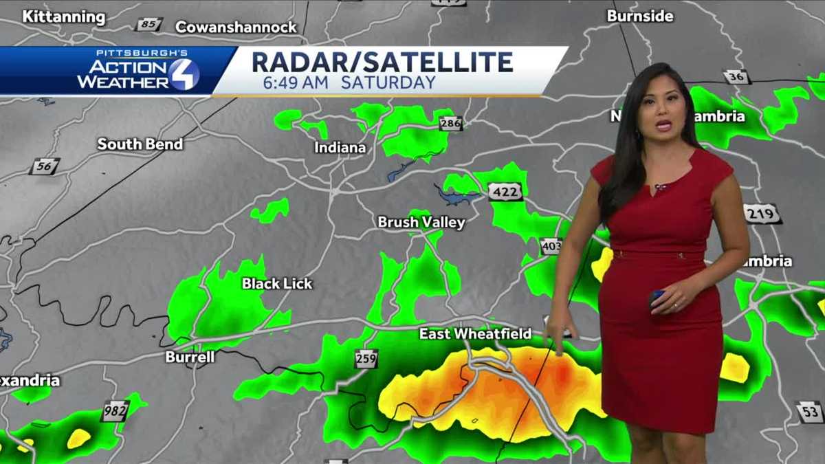 Mostly Cloudy with Scattered Rain Showers, Isolated Storms