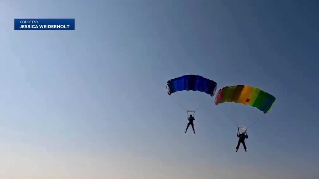 Central Iowa skydiver is back home after a weekend crash