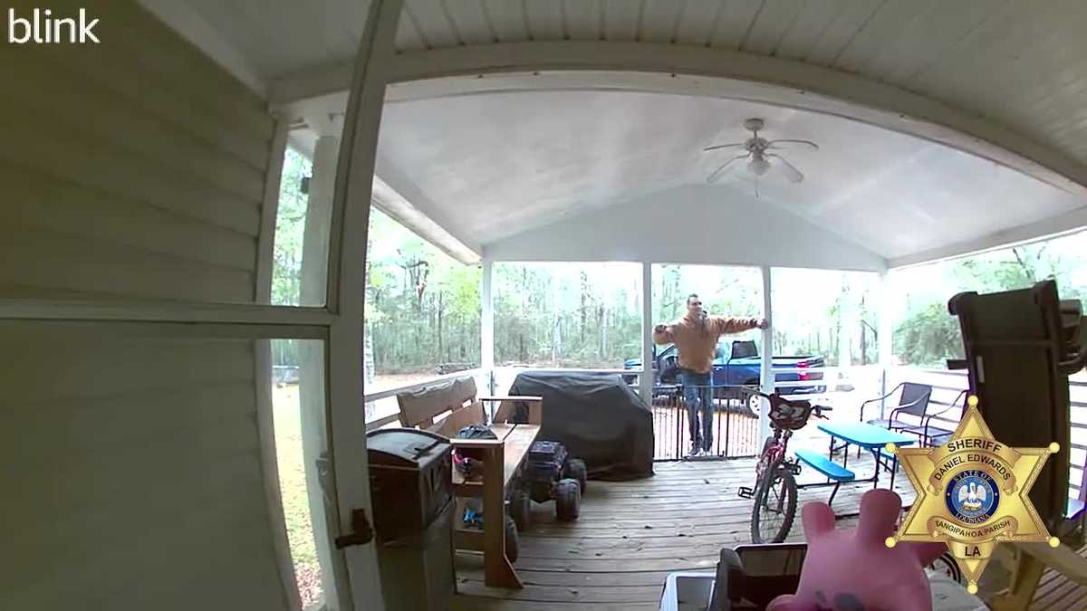 Tangipahoa Parish Kentwood home attempted burglary video