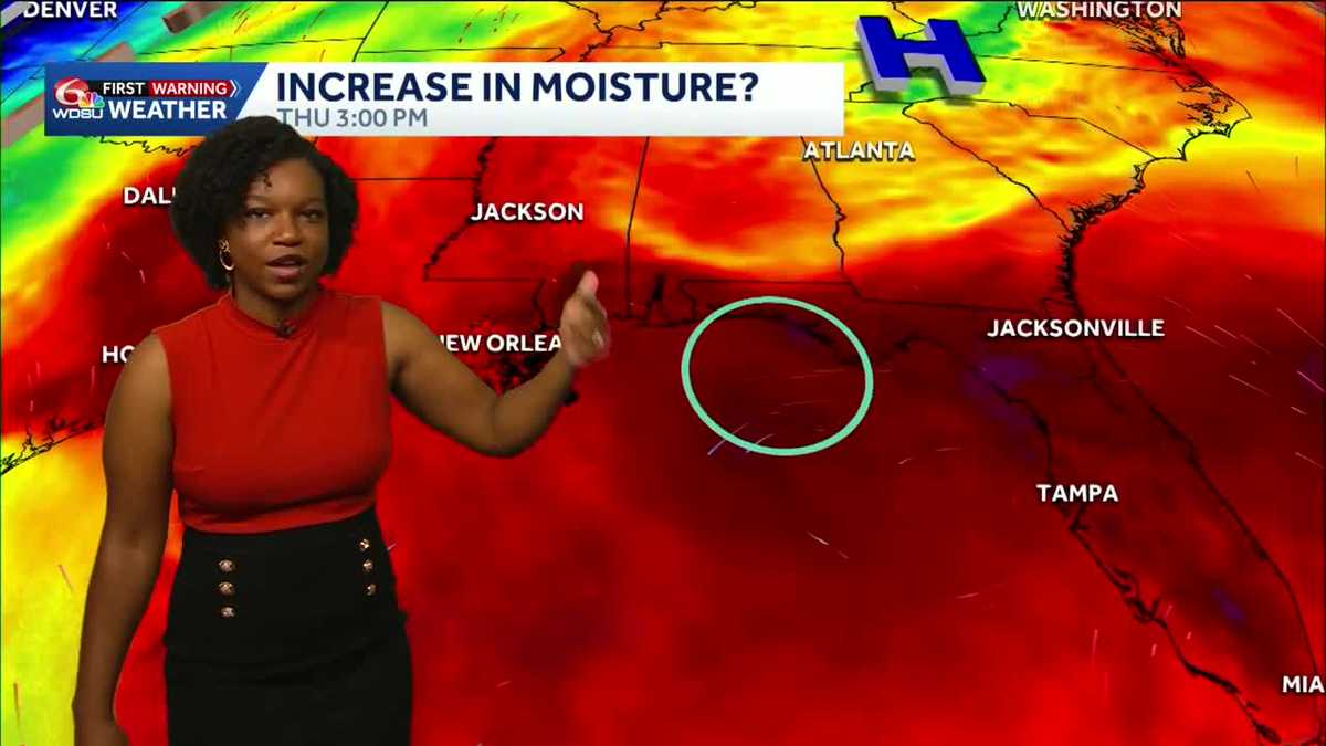 Impact Day: isolated heavy downpours, street flooding possible in your Thursday New Orleans forecast