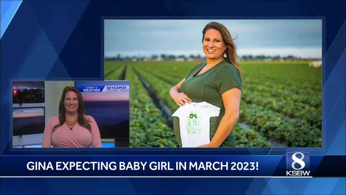 KSBW 8 Meteorologist Gina DeVecchio expecting a baby girl