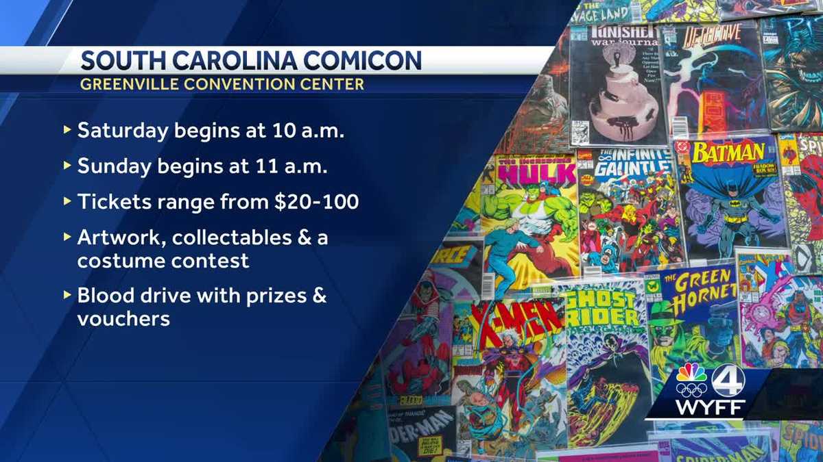 Greenville: SC Comicon returns for its 10th anniversary