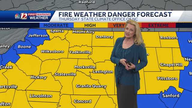Blustery in North Carolina & Virginia today, freeze warnings - Vimarsana News