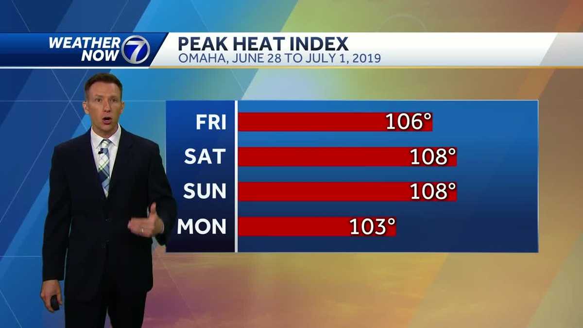Dangerous heat moves in Friday, stays through the weekend