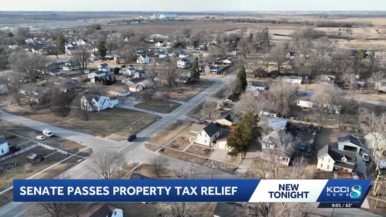 Iowa Senate sends property tax bill to the House as negotiations continue