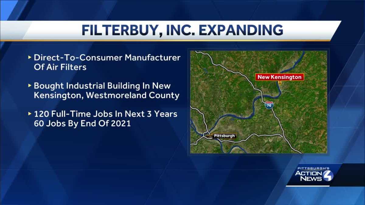Filterbuy air filter manufacturer to open new hub in New Kensington