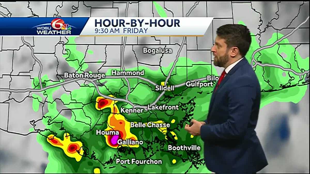 More storms possible Friday