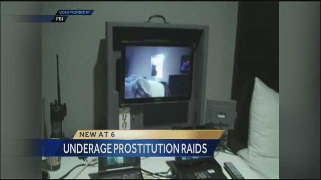 FBI releases details of crackdown on underage prostitution