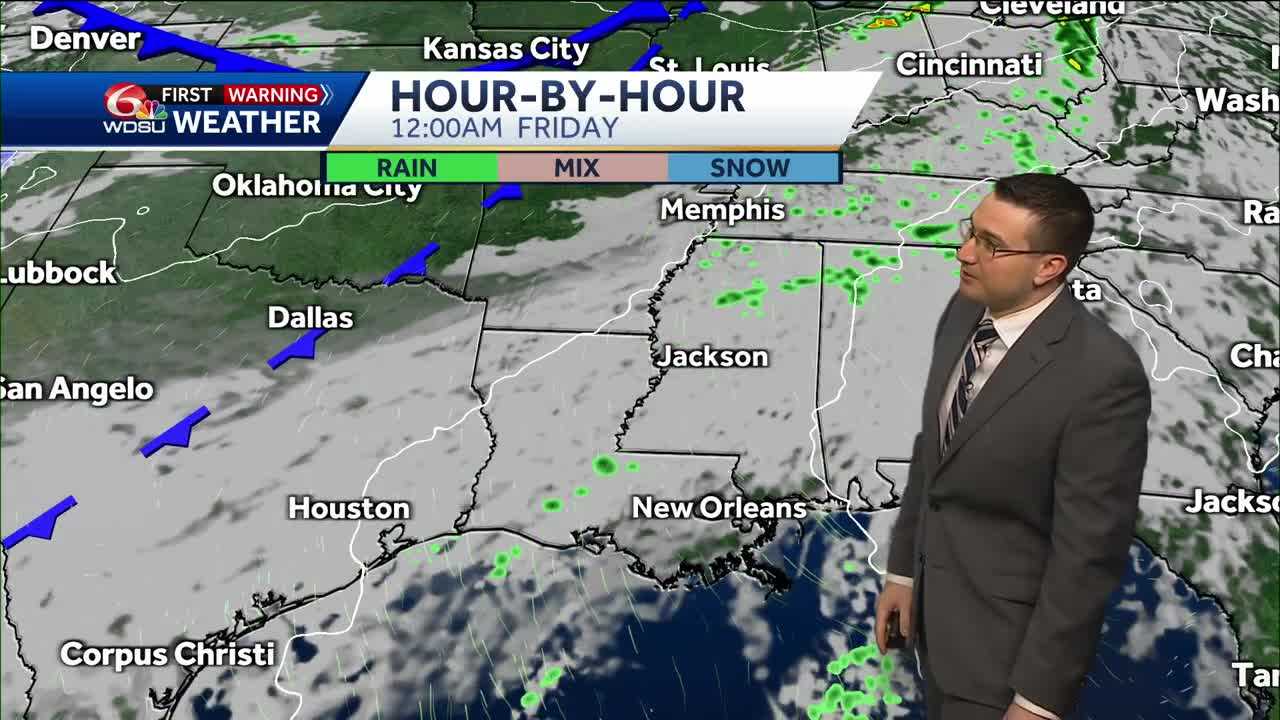 Cloudy But Mild For Wednesday. Wet Weekend?