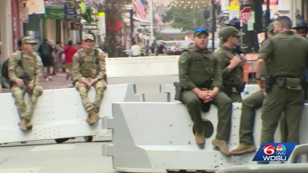 Louisiana National Guard operations in New Orleans end