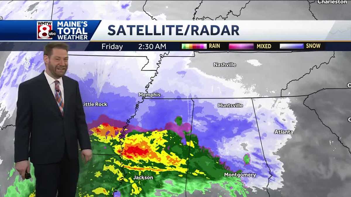 Today's 5AM forecast update