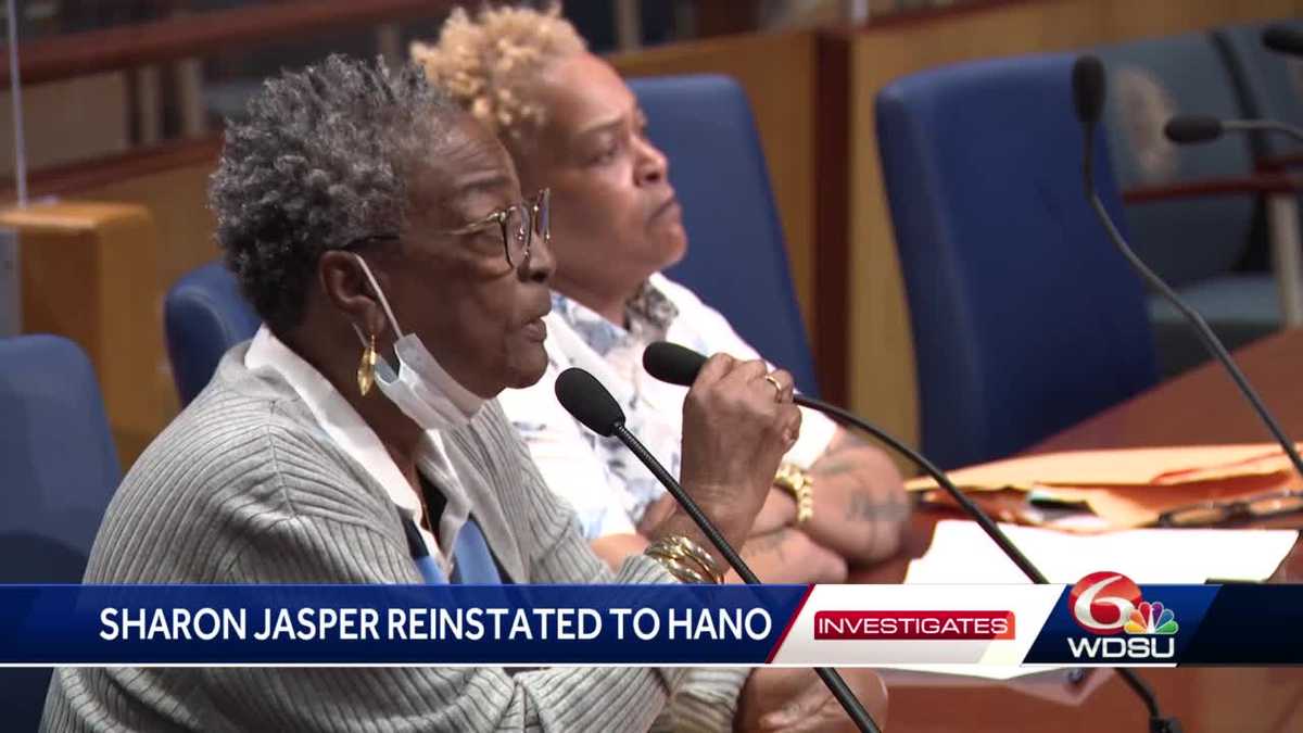 New Orleans HANO board member Sharon Jasper reinstated