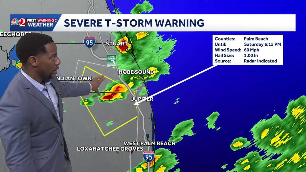 Central Florida's Severe Weather Threat Ends As Showers And Storms Push Offshore - Feb 28th Forecast