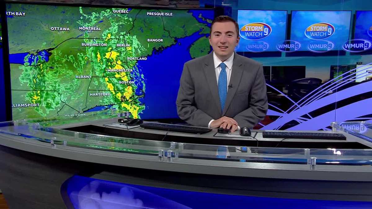 Video: Mild temperatures as rain tapers off in New Hampshire