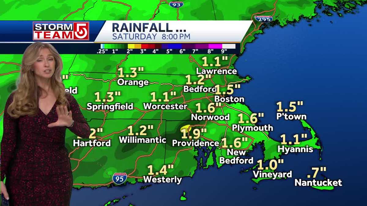 Video: As rain moves out focus shifts to next storm